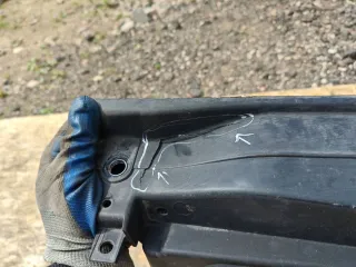 9676568780,9676569080 Передняя панель крепления облицовки (телевизор) Peugeot 3008 1 Арт 97344, вид 6