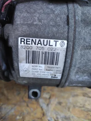 8200705022 Компрессор кондиционера Renault Laguna 2 Арт 94327661, вид 3