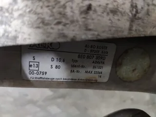 8E0807309D Фаркоп Audi A4 B6 Арт 97089659, вид 6