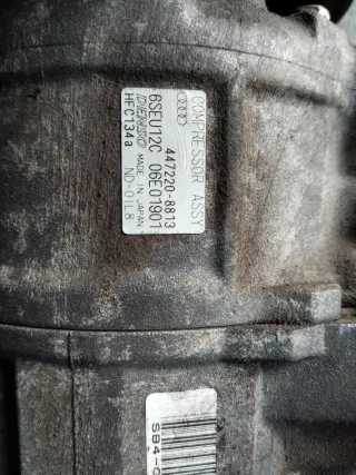 447220-8813.6SEU12C.06E01901 Компрессор кондиционера Audi A4 B6 Арт 97089882, вид 4