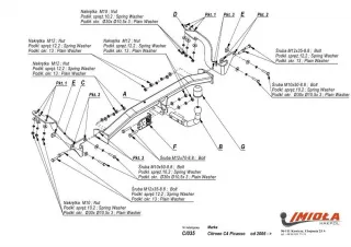  Фаркоп Citroen C4 Picasso 1 Арт C035, вид 5