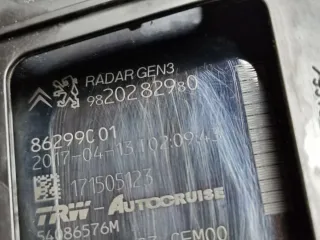 9820282980 Дистроник Peugeot 3008 2 Арт 97095781, вид 3