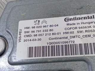 9802096780-04,9679123280,9805721280-01,1Q0D051096772,9805721280 Блок управления (другие) Citroen C4 Grand Picasso 2 Арт 97096509, вид 11