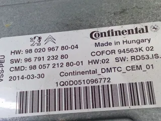 9802096780-04,9679123280,9805721280-01,1Q0D051096772,9805721280 Блок управления (другие) Citroen C4 Grand Picasso 2 Арт 97096509, вид 10