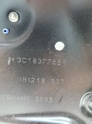 3C1837755F Стеклоподъемник левый передний Volkswagen Passat B6 Арт 15650, вид 5