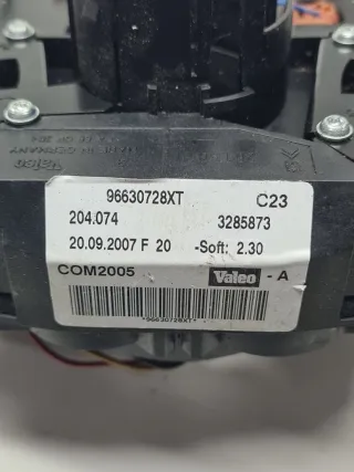 96630728XT Переключатель подрулевой (стрекоза) Peugeot 207 Арт 16027, вид 6