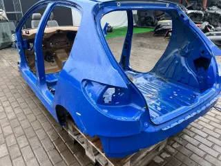  Крыло заднее левое синее Peugeot 206 1 Арт 171648, вид 3