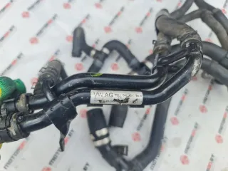 04L121194A Трубка охлаждающей жидкости металлическая Volkswagen Multivan T6 2.0л TDI Арт 97113609, вид 1