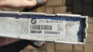 Радиатор основной BMW 5 F10/F11/GT F07 2008г. 17118509176 - Фото 2