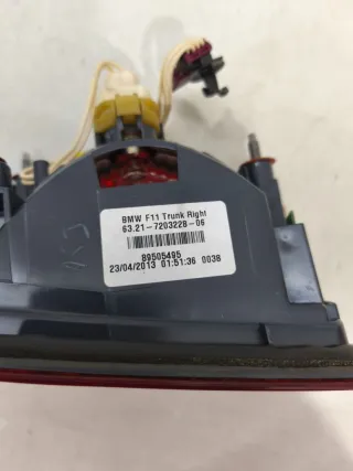 7203228 Фонарь крышки багажника правый BMW 5 F10/F11/GT F07 Арт BMW21914, вид 2