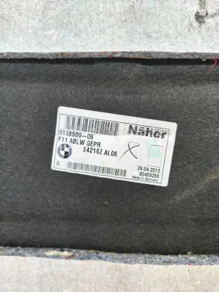 Пол багажника BMW 5 F10/F11/GT F07 2013г. 9168506 - Фото 2