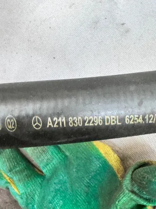 A2118302296, 2118302296, OM646, 646 Патрубок системы охлаждения Mercedes E W211 Арт 4793, вид 2
