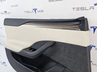 1614323-00,1633447-82 Обшивка двери передней левой (дверная карта) Tesla model S Арт 32936, вид 4