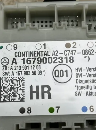 a1679002318 Блок управления двери задней правой Mercedes GLE W167 Арт 42986, вид 4