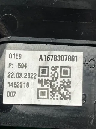 a1678307801 Дефлектор обдува салона передний левый Mercedes GLE W167 Арт 43029, вид 6