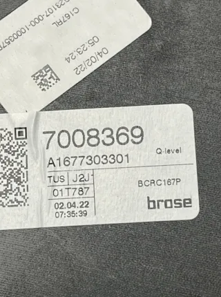 a1677303301 Стеклоподъемник задний левый Mercedes GLE W167 Арт 43038, вид 7