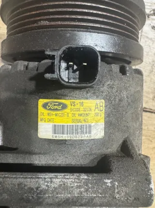 6M5H19D629AB,WSHM1C231B Компрессор кондиционера Ford S-Max 1 2.0л Арт 034670, вид 5