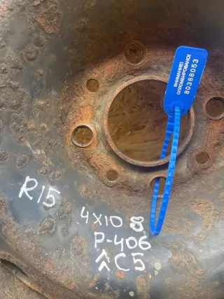  Штампованные диски R15 4x108 к Citroen Xantia  Арт 97121810, вид 3