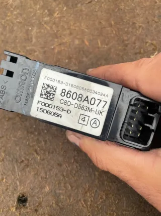 8608A077 Кнопка стеклоподъемника переднего правого Mitsubishi Colt 6 restailing Арт 2168KS, вид 3