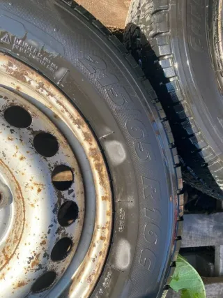 7H8601027A Штампованные диски R16 5x120 к Volkswagen Transporter T6 Арт 97125618, вид 3