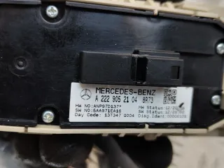 A2229052104 Кнопки стеклоподьемников Mercedes S W222 Арт 6-407-84, вид 3