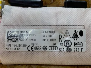 80A880242F Подушка безопасности боковая (в сиденье) Audi Q5 2 Арт 39370688, вид 7