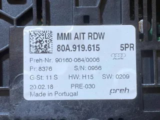 80A919615 Джойстик управления мультимедиа Audi Q5 2 Арт 39370625, вид 11