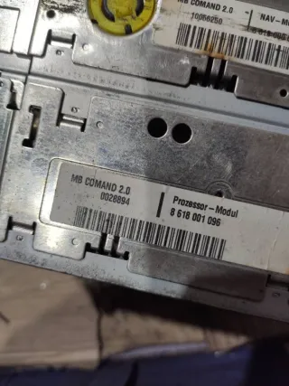 8618001096 Магнитола (аудио система) Mercedes ML W163 Арт 97133833, вид 5