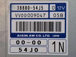 3888054J5 Блок управления АКПП Suzuki Grand Vitara FT Арт 321002, вид 4