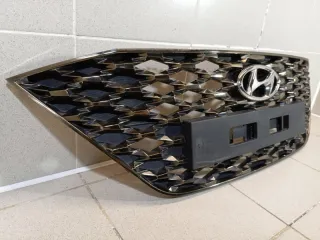 86366H5520 Решетка радиатора Hyundai Solaris 2 Арт 103049, вид 7