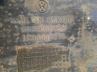 6001005258 Защита арок передняя левая (подкрылок) Volkswagen Beetle 1 Арт 56726, вид 3