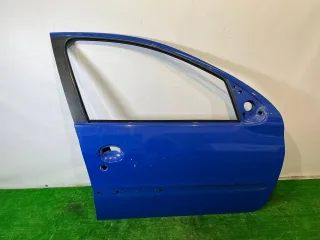  Дверь передняя правая синяя Peugeot 206 1 Арт 171870, вид 1