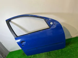 Дверь передняя правая синяя Peugeot 206 1 Арт 171870, вид 2