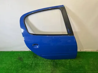  Дверь задняя правая синяя Peugeot 206 1 Арт 171884, вид 4