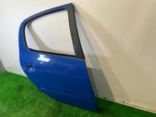  Дверь задняя правая синяя Peugeot 206 1 Арт 171884, вид 2