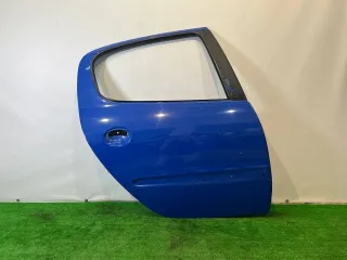  Дверь задняя правая синяя Peugeot 206 1 Арт 171884, вид 5