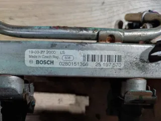 0280151366,0280158205,A14NET Топливная рампа  Opel Astra J 1.4л Арт 034695, вид 4
