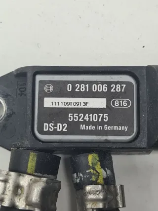 0281006287, 55241075 Датчик давления выхлопных газов Fiat 500 1 Арт 16001, вид 4