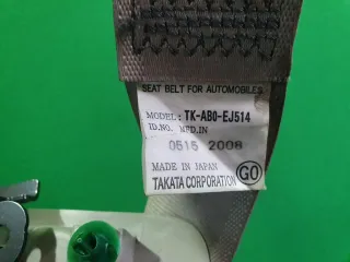 TK-AB0-EJ514, C7084208 Ремень безопасности задний левый Honda Accord 8 Арт 97148185, вид 4