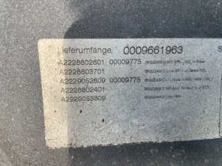 A2228802601,A2238803701, Бампер задний Mercedes S W222 Арт 97148224, вид 13