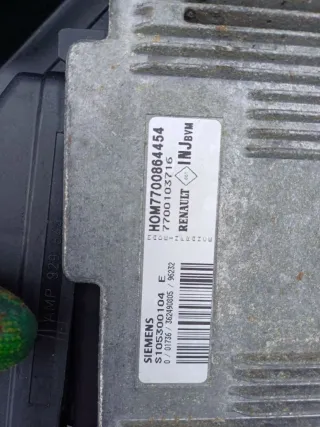 Блок управления двигателем Renault Clio 1 1996г. 7700103716, 7700864454 - Фото 2