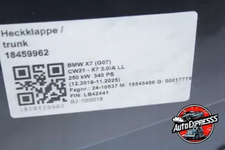  7931947,41007931947 Крышка багажника (дверь 3-5) BMW X7 g07 Арт 33068788ar, вид 4
