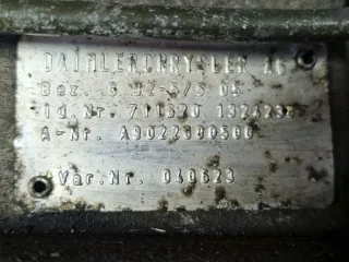    7116201324238, 711620, A9042610101, A9022600500 КПП механическая (МКПП) 5-ступенчатая Mercedes Sprinter W901-905 Арт 009964, вид 6