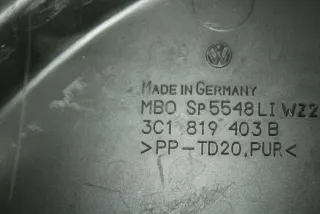 3C1819403B Решетка стеклоочистителя (Дождевик) Volkswagen Passat B6 Арт 97157433, вид 11