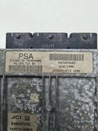 9656972580, 9655659480 Блок управления двигателем Peugeot 206 1 Арт 15951, вид 4