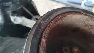 Шкив коленвала BMW 7 E65/E66 2004г. 1439683 , 11231439683 - Фото 2