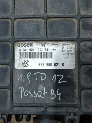 028906021B Блок управления двигателем Volkswagen Passat B4 Арт 97161933, вид 4