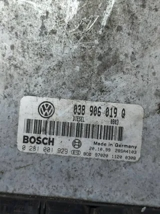 038906019Q Блок управления двигателем Volkswagen Sharan 1 1.9л Арт 97161945, вид 4