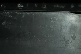 3C9807421 Бампер задний черный Volkswagen Passat B6 Арт 97161971, вид 23