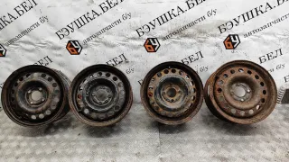  Диск штампованный Renault Laguna 1 Арт 51924_2000001241634, вид 1